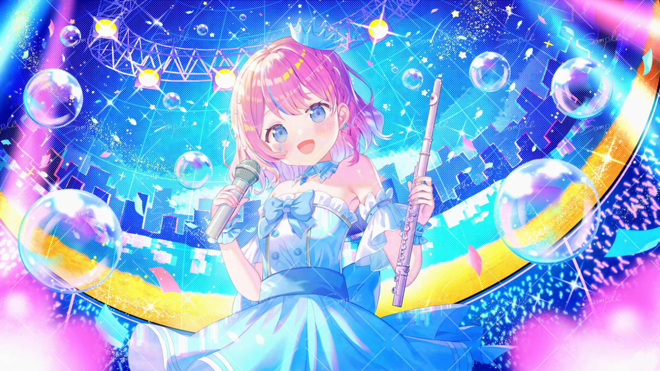 天音なみだ様 記念イラスト-1