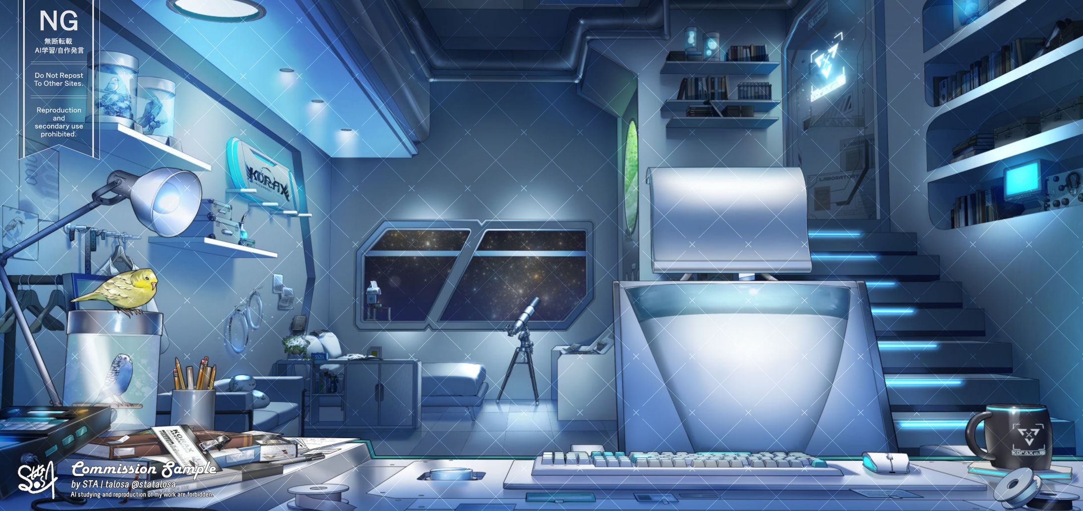 背景BG｜Korax.Ch - Streaming Room-1