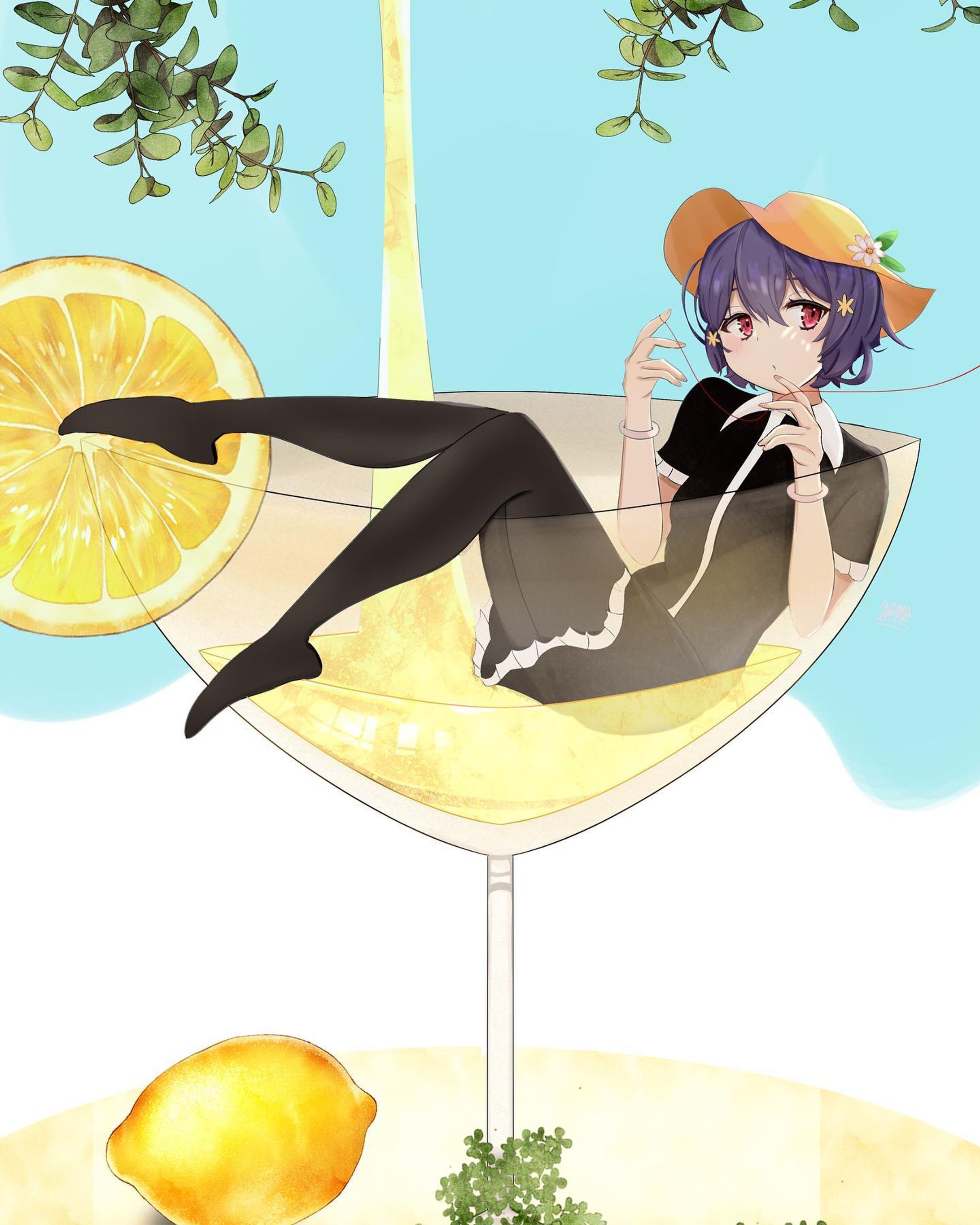 🍋
#ゾンビランドサガ #zombielandsaga #aimizuno #水野愛 #franchouchou #zombie #lemon #juice #summer #illust #illustration-1