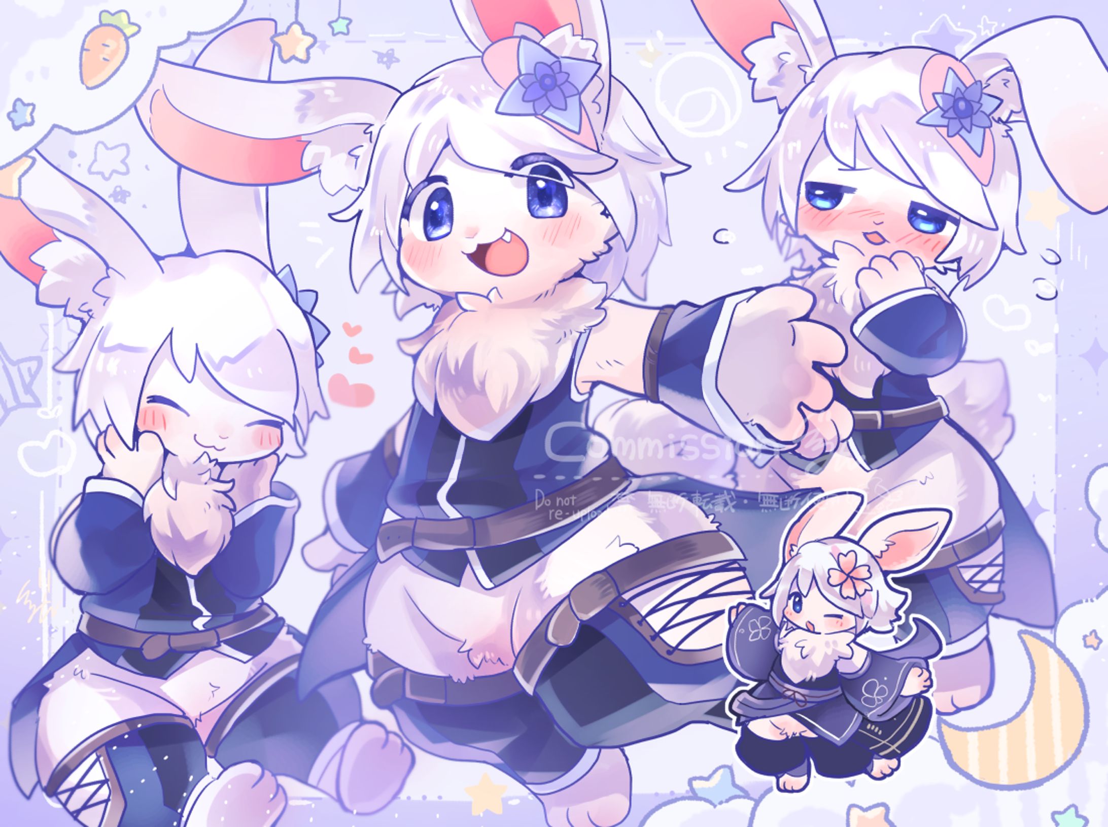 skeb OCイラスト作品23-1