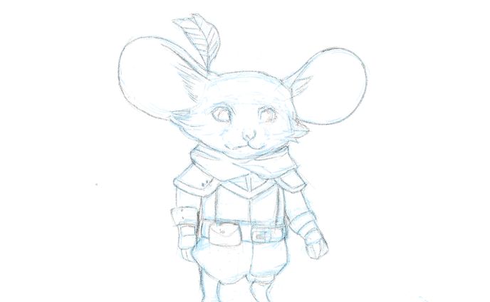 ghost the mouse knight