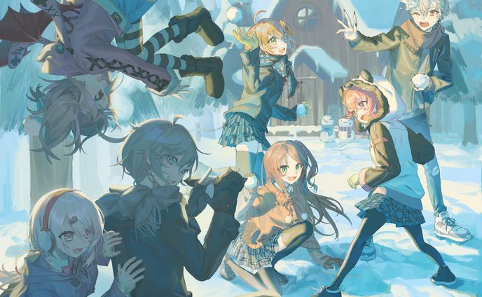 イラスト、アニメーション、xfd