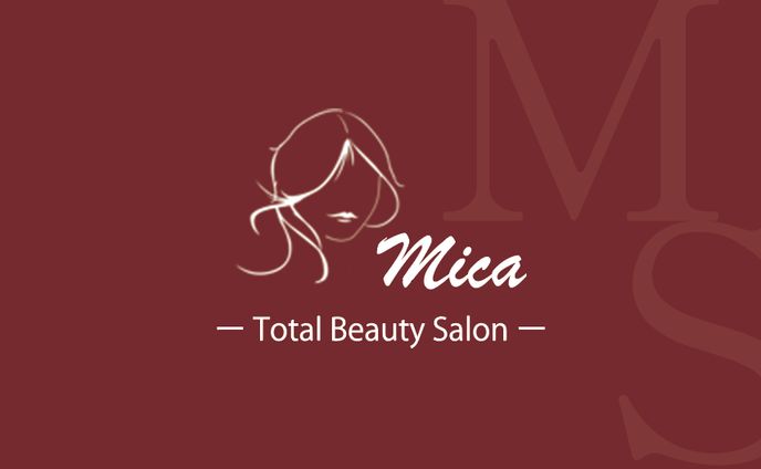 Mica Salon様名刺