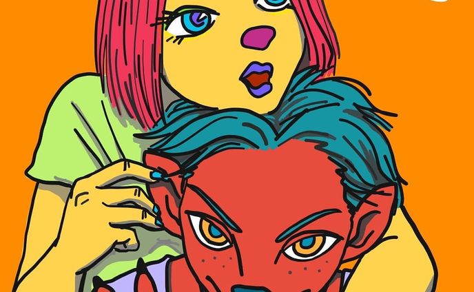 Todays CHEBLO🔥🌟
・
・
・
・
#animal #girl#men#character#夏#キャラクター#pop#カラフル#summer#cheblo#love#イラスト#絵#illustrator#illustration#pic#couple#cute#colorful #enjoy#cheblocrafthouse#仲良し#friend#fashion