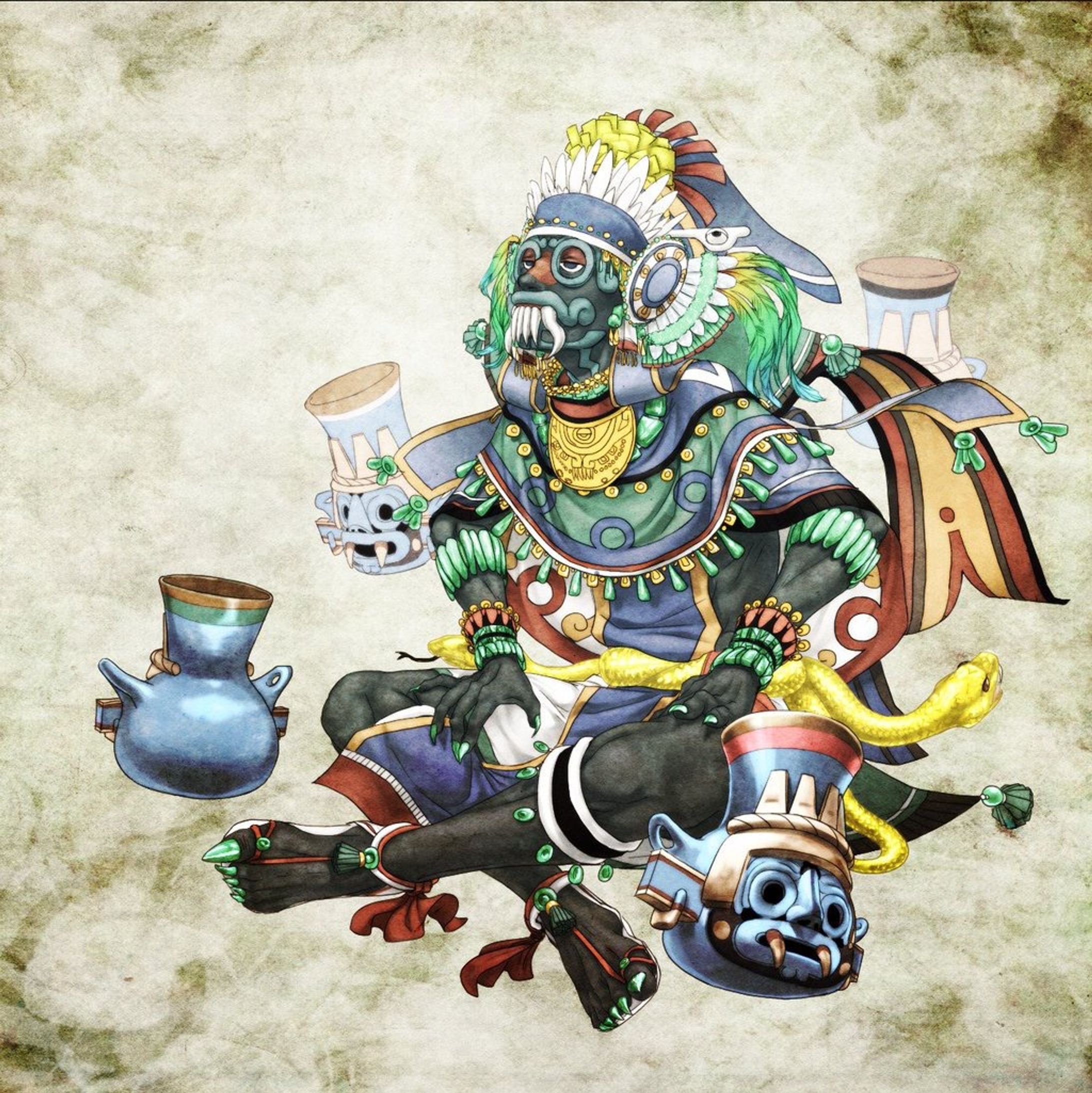 AZTEC MYTHOLOGY -1