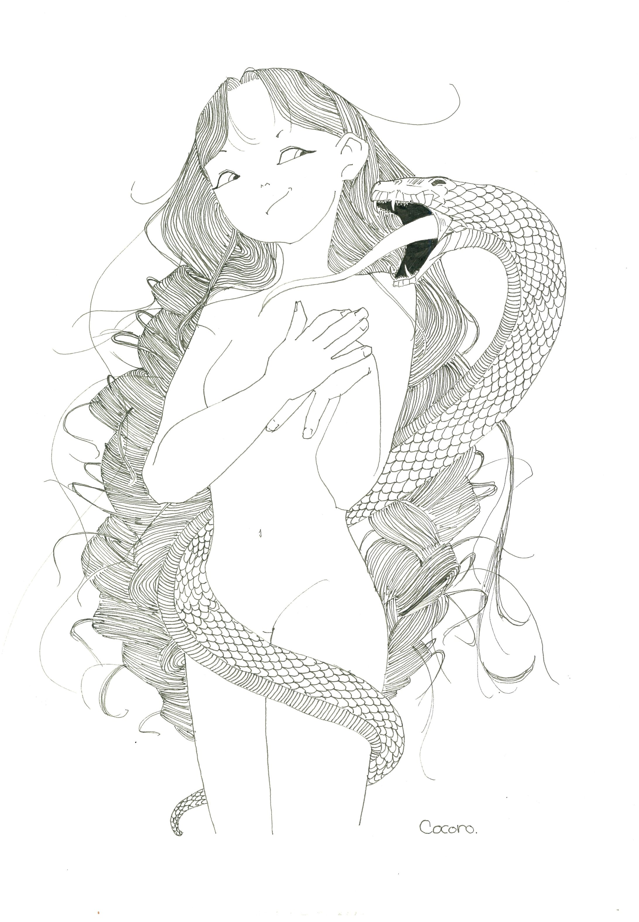 蛇は怖くないわ-1