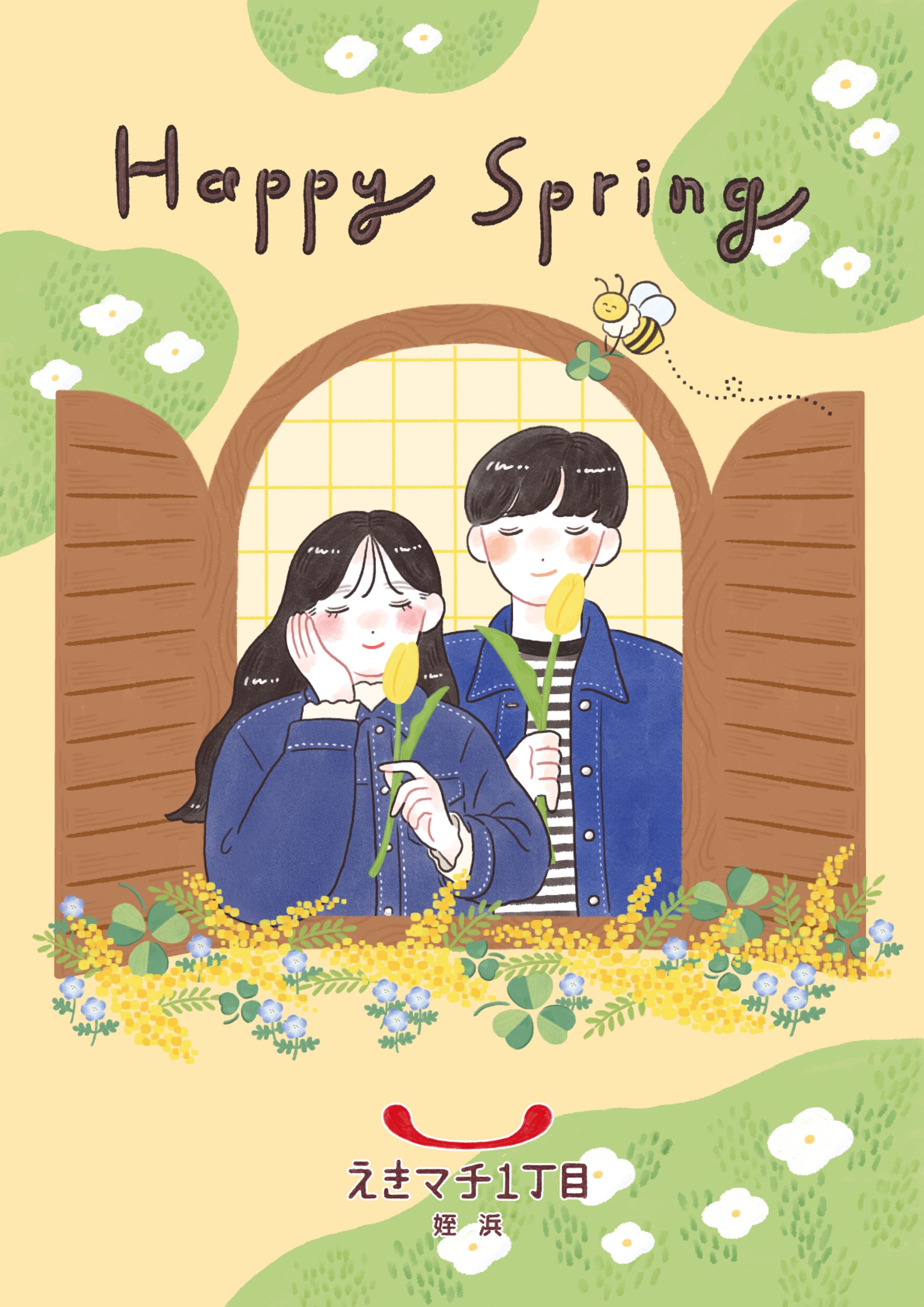 【works】えきマチ姪浜　春館内装飾-1