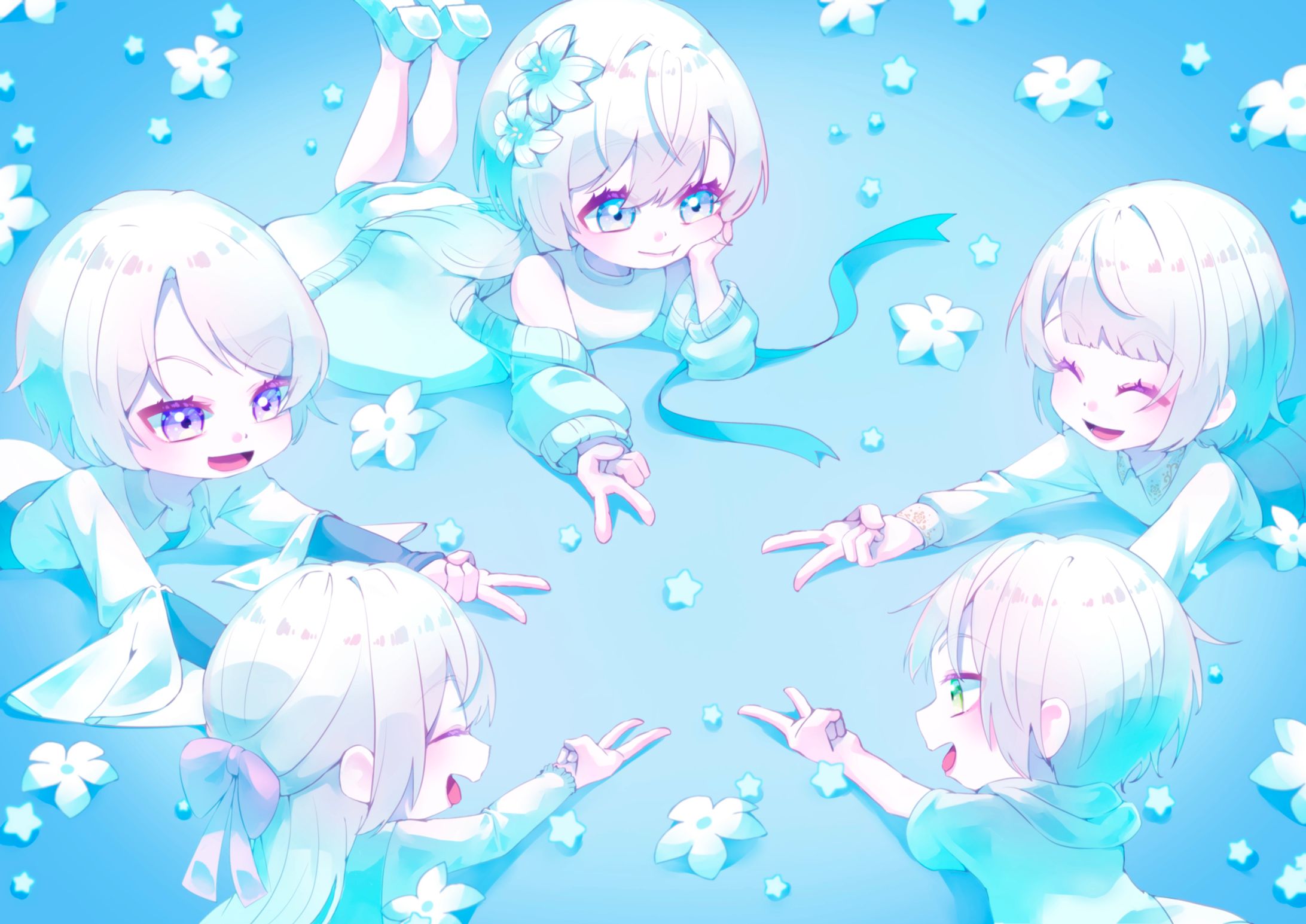 空色の花束  -あなたへ-　卒業制作展　展示(2025 /2/6~2/9）-1