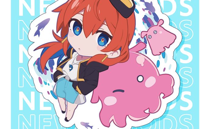 多々星カイリ「ステッカー メンダコver」発売