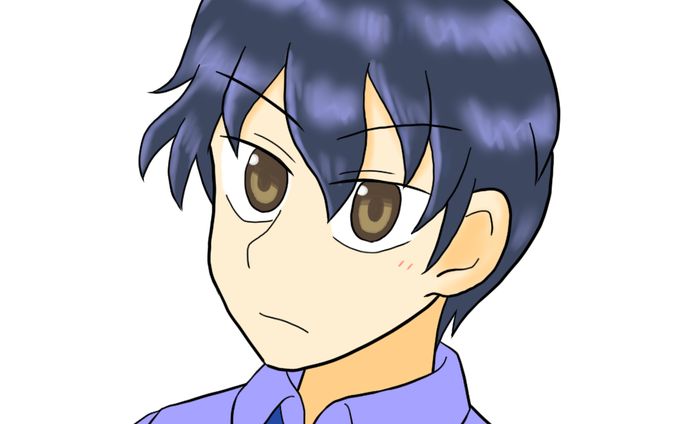 バストアップ・青年1