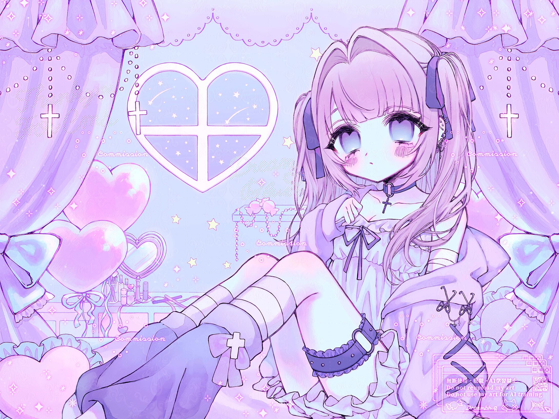 芥火えと様 待機画面イラスト+背景-1