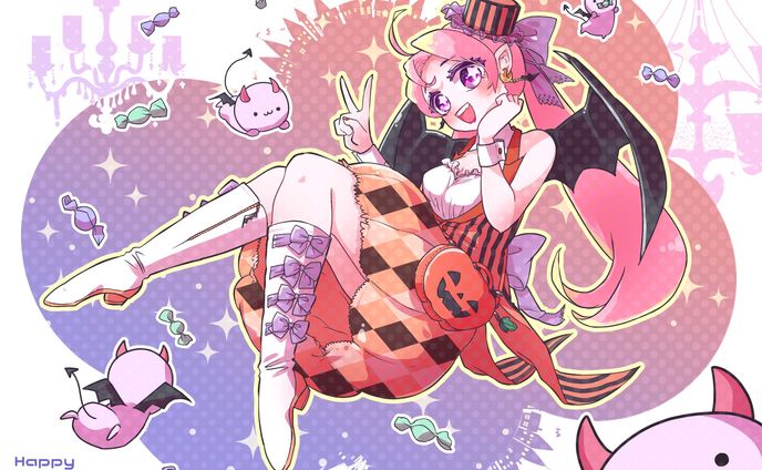 ハロウィンな女の子