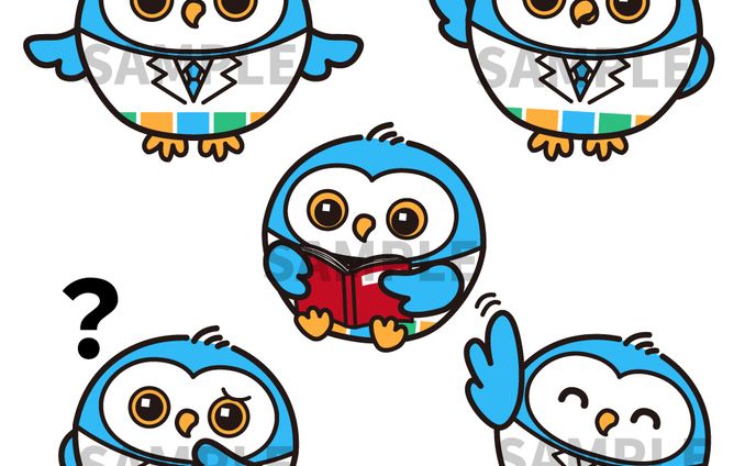企業マスコットキャラクター「フク丸」