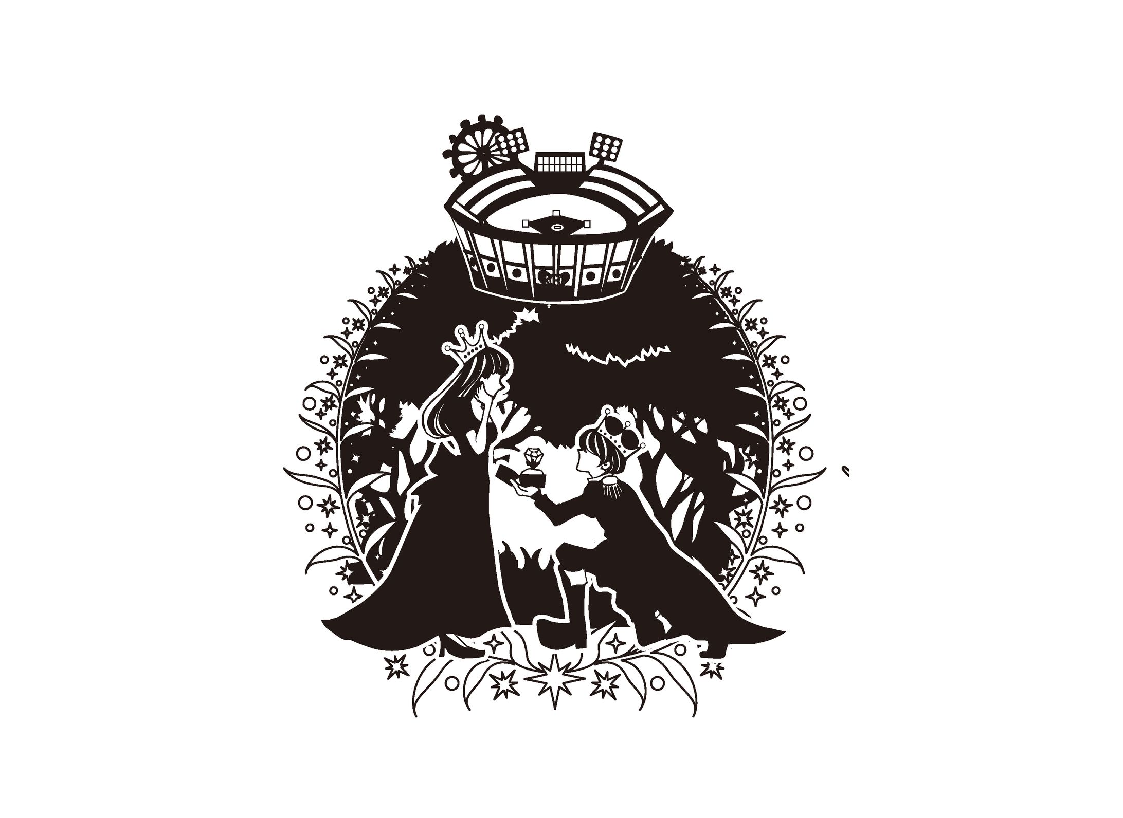 結婚式オリジナルイラスト-1