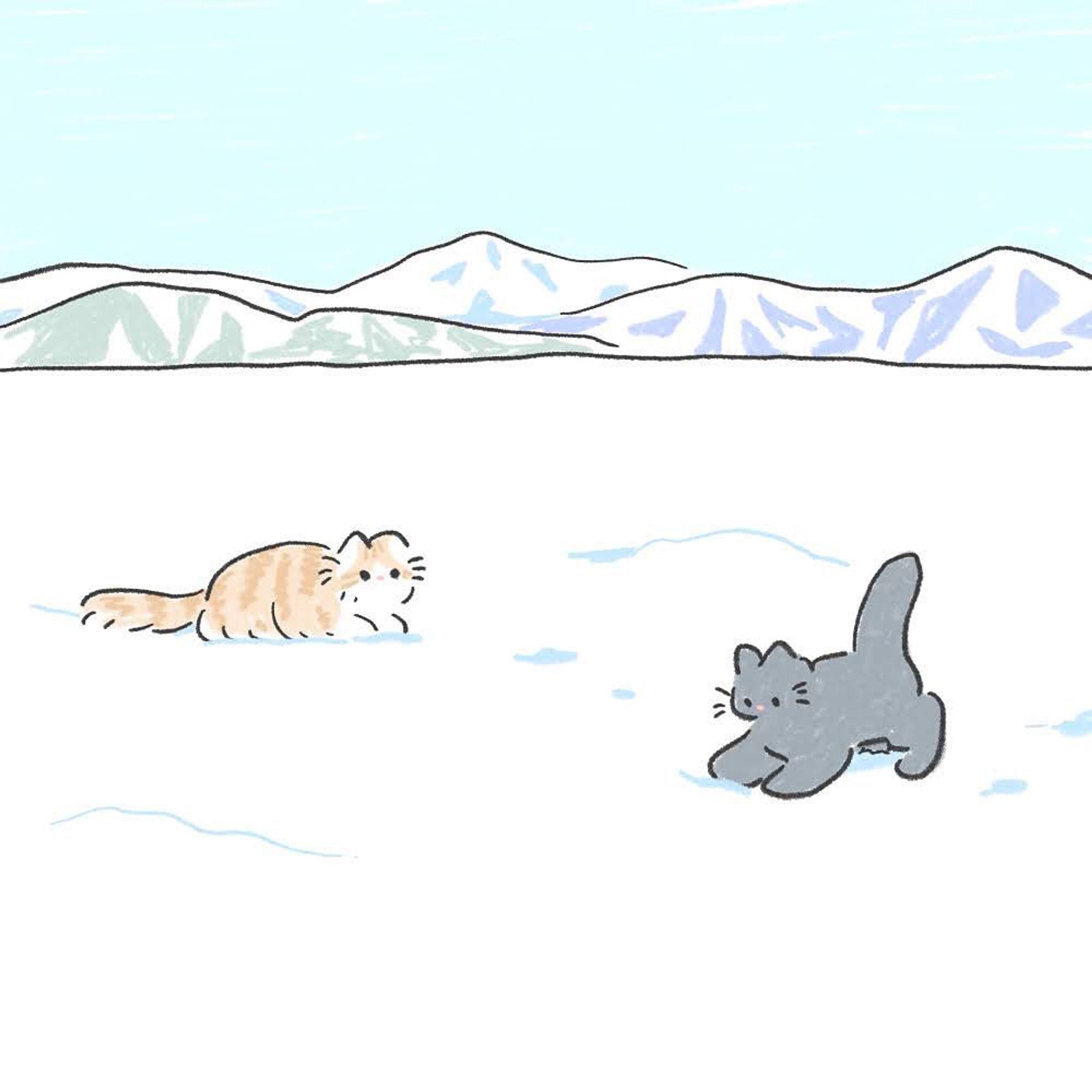 雪山-1