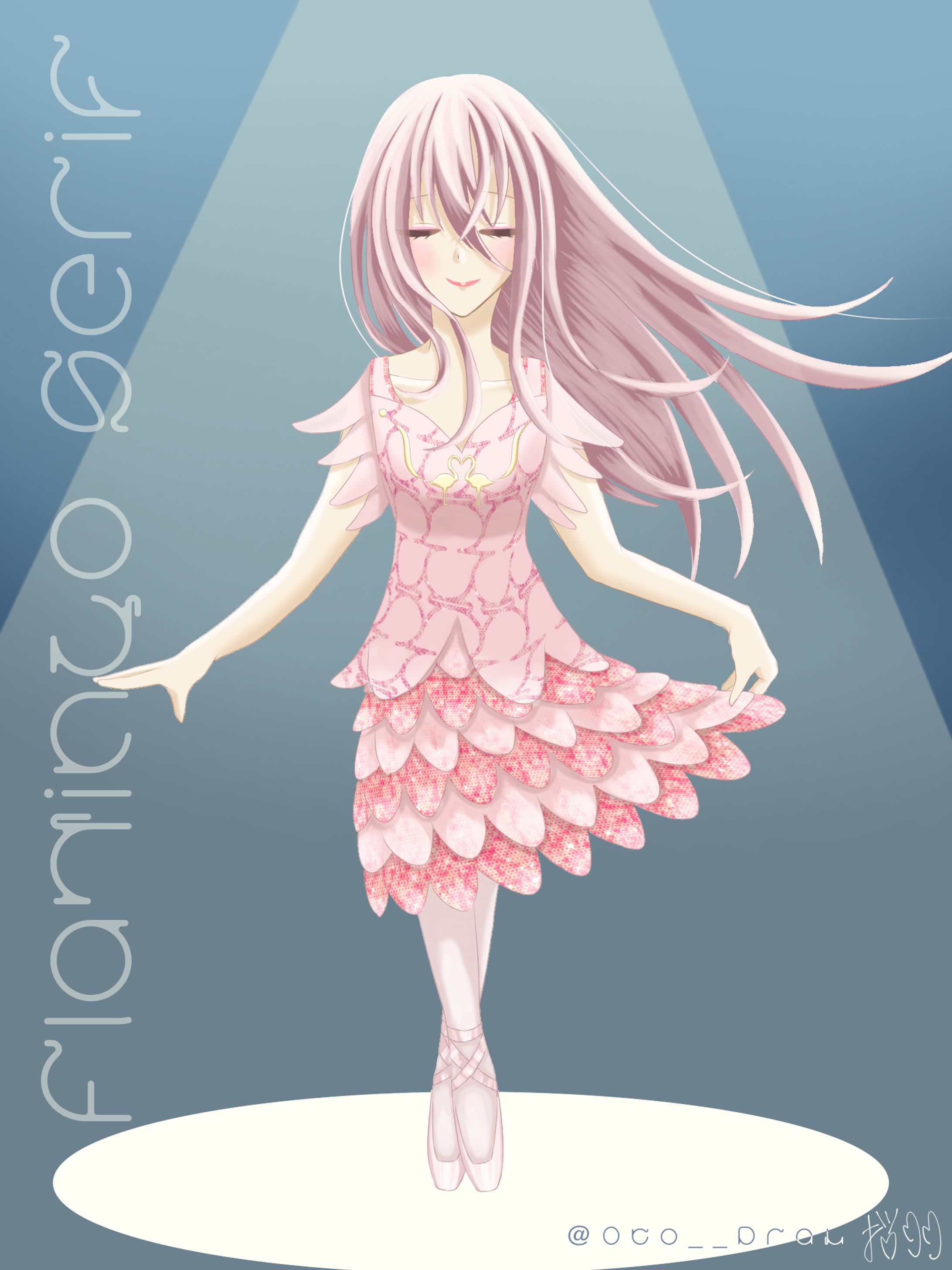 FlamingoSerif 擬人化-1