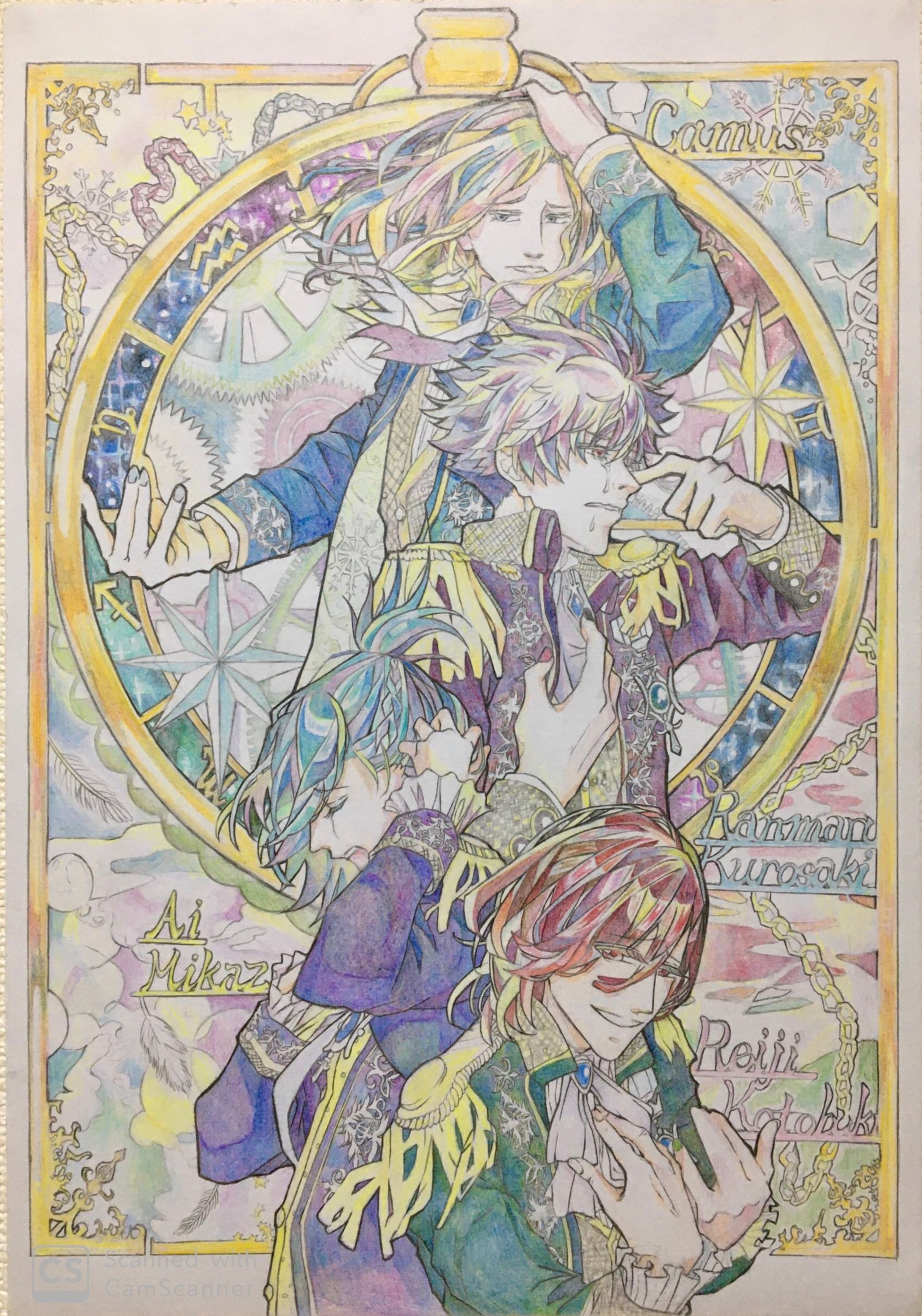 2019/11/04~12/03、07/12~07/19　うたの☆プリンスさまっ♪　ファンアート-1