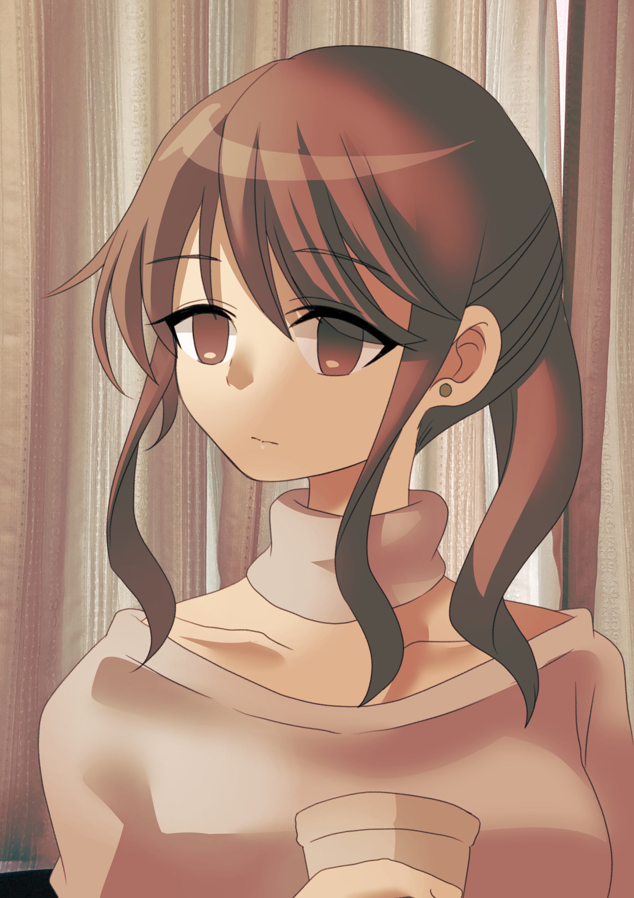 憂鬱な女性-1
