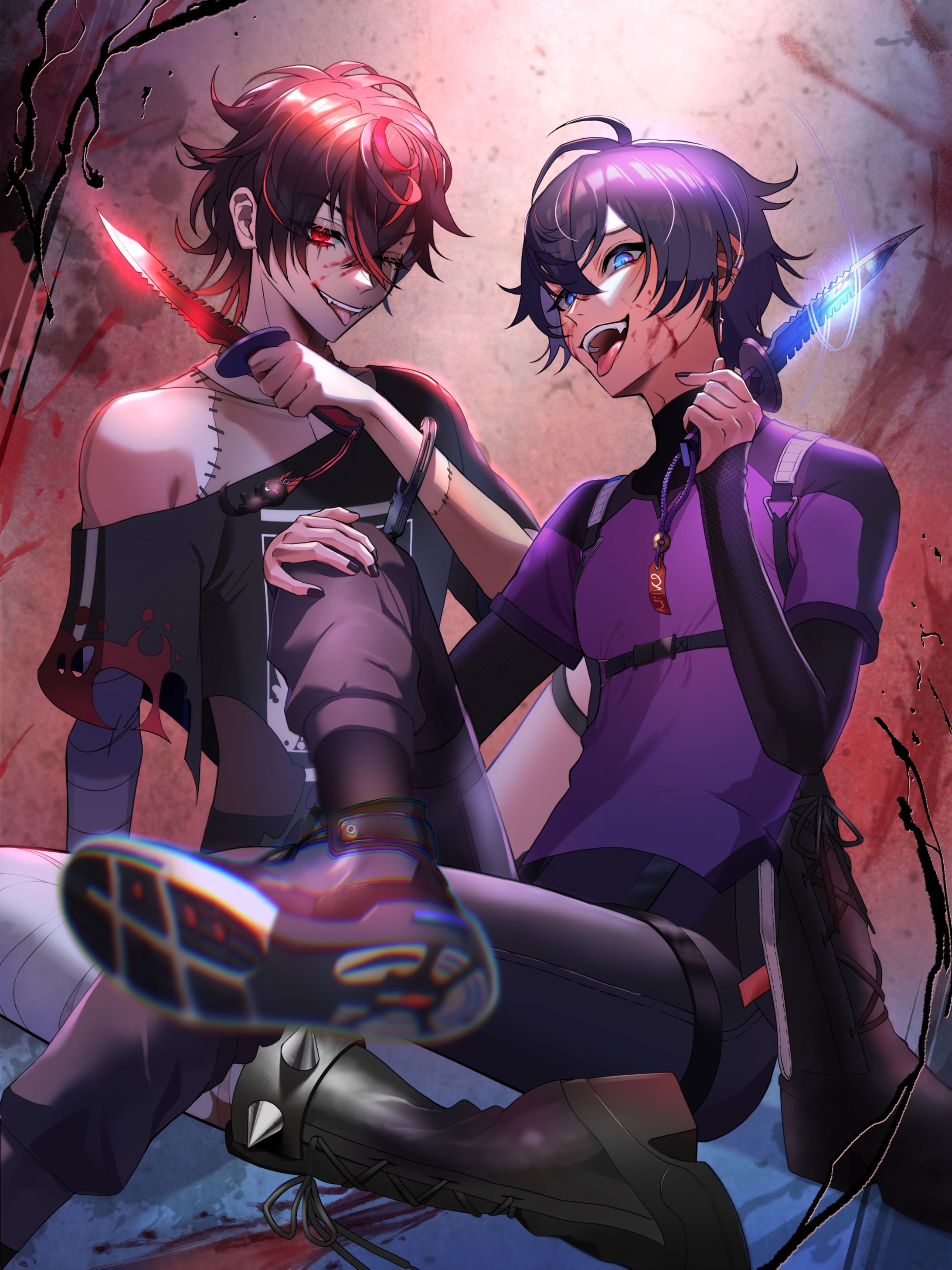 Knife Bros | VTuber Kuro Kurenai & Shoto(Shxtou)-1