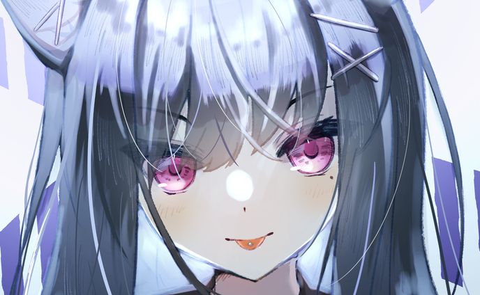 ピアス猫