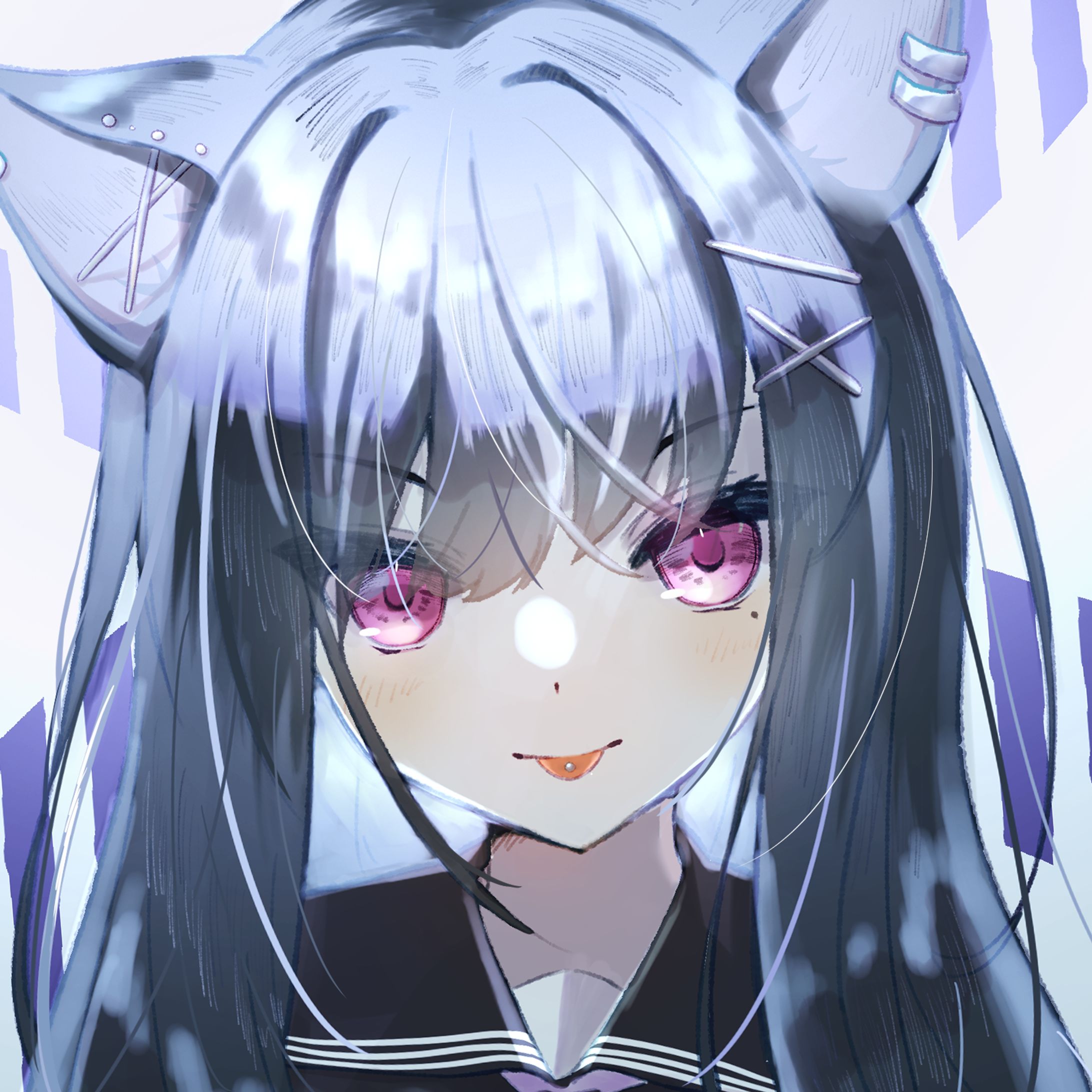 ピアス猫-1