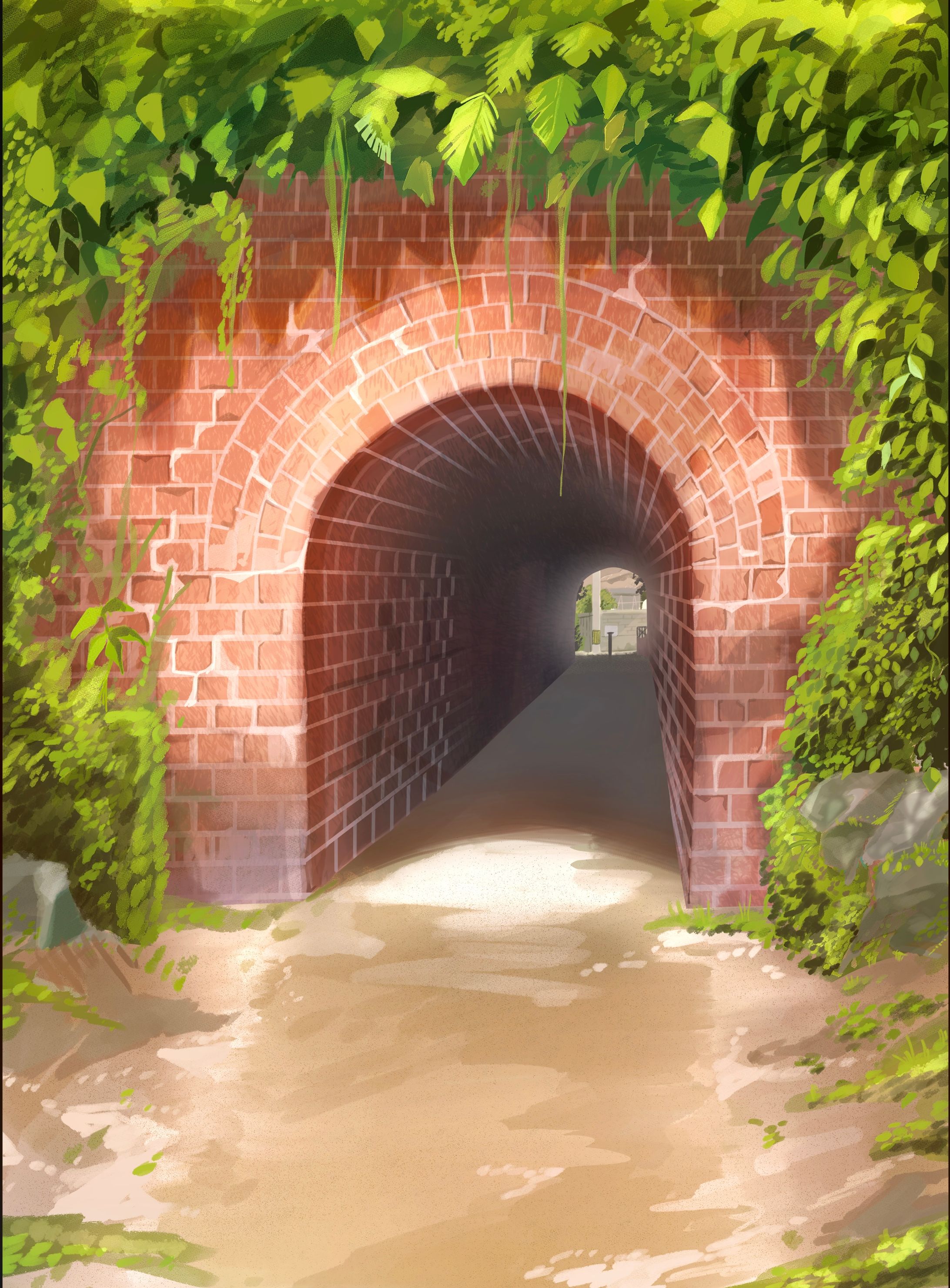 sketch 煉瓦トンネル-1