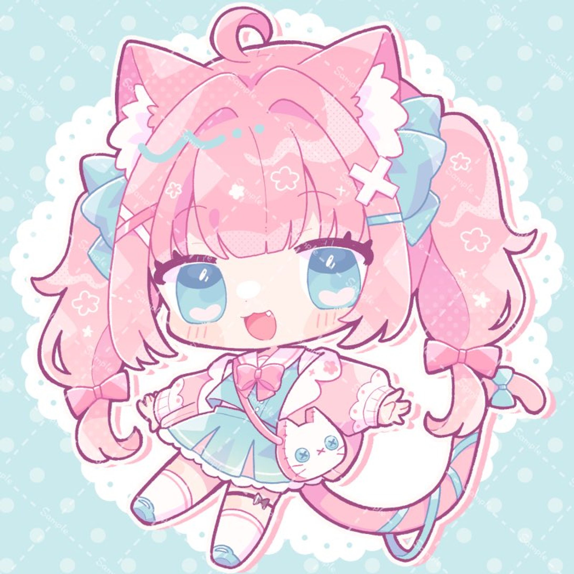 音夢ねむ様SDイラスト-1