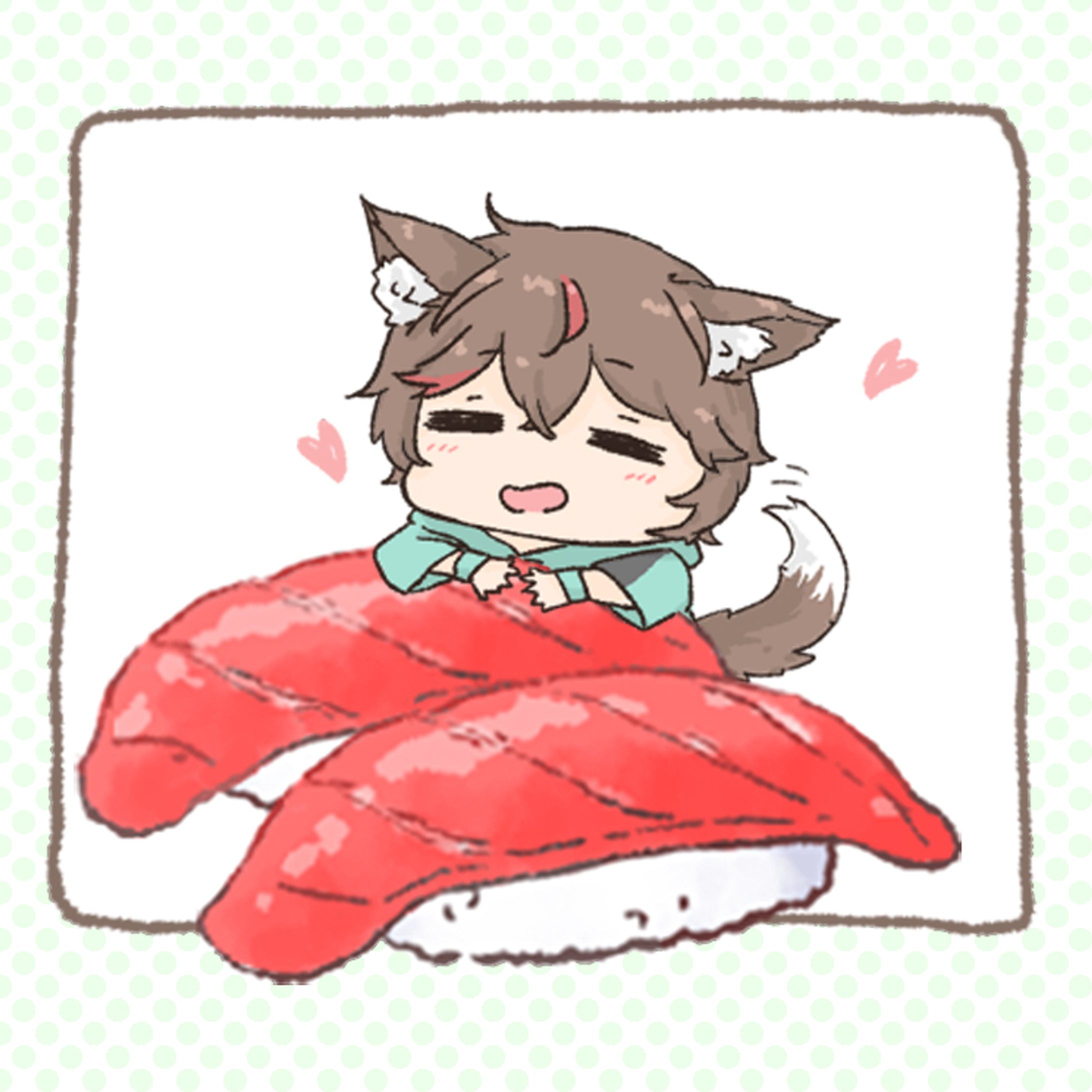 依頼　善哉あずき様　ツイッチスタンプ-1