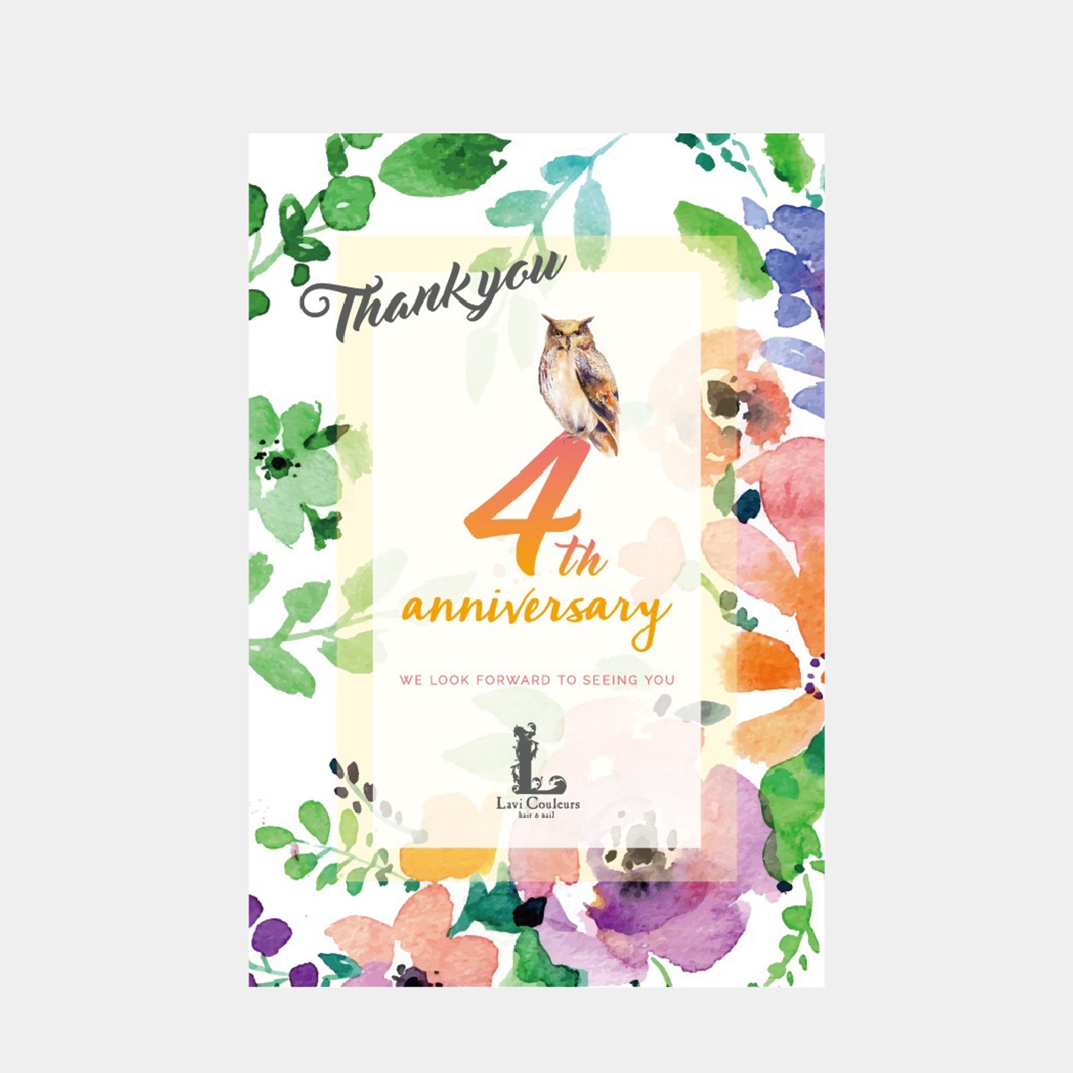 Lavi Couleurs 4th anniversary DM 2016-1