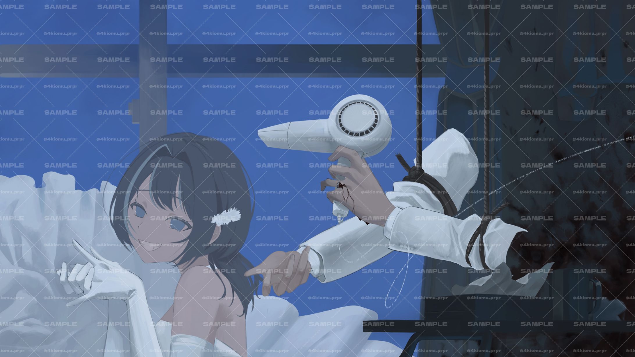 【実績】夏凪ルチア様　歌ってみたイラスト-1