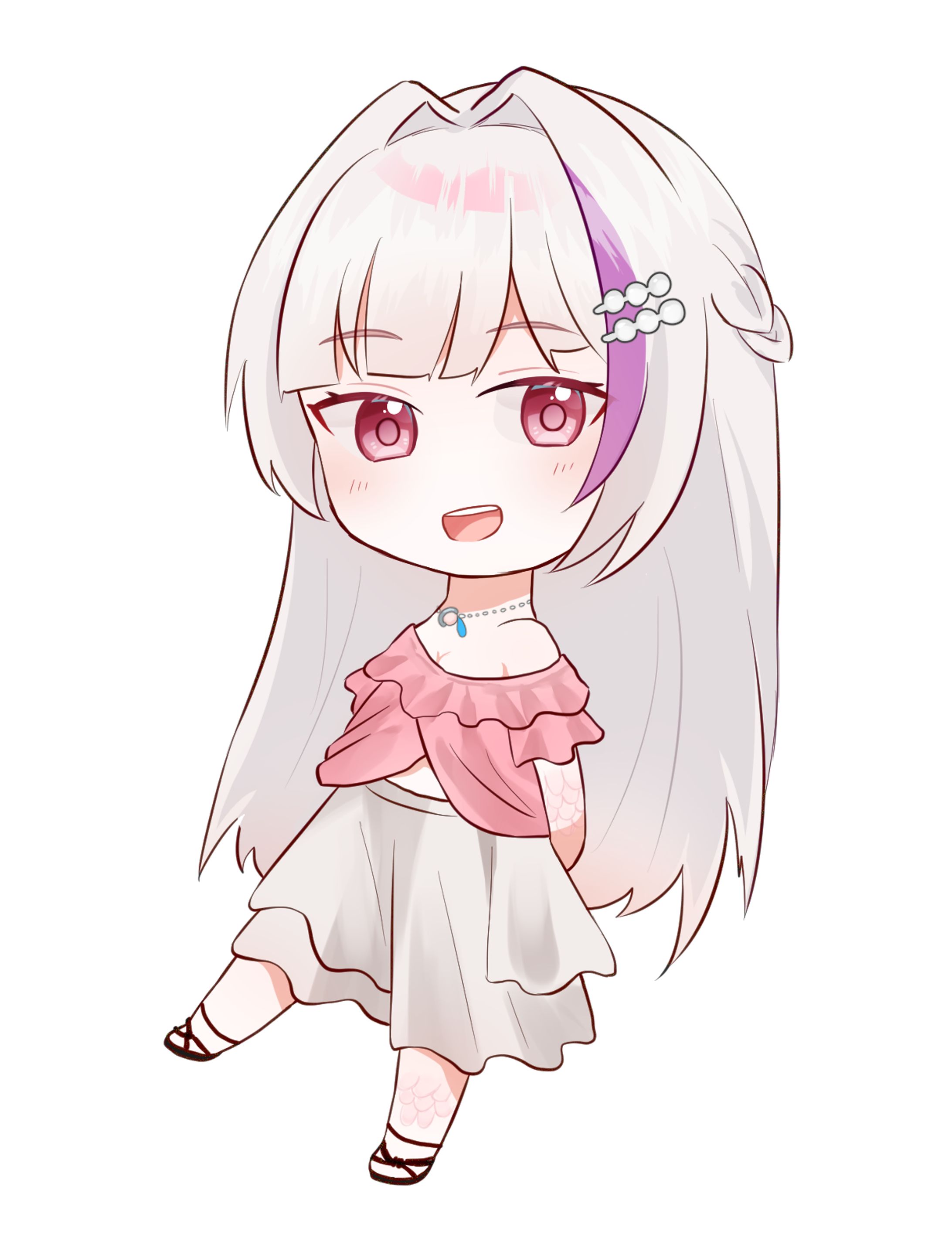 【オリジナル】SDイラスト/深海パール-1