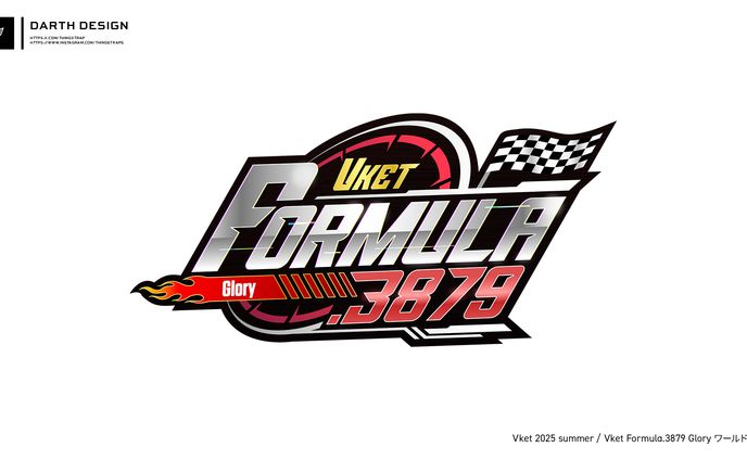 バーチャルマーケット2025 Summer 『Vket Formula.3879』ワールドロゴ