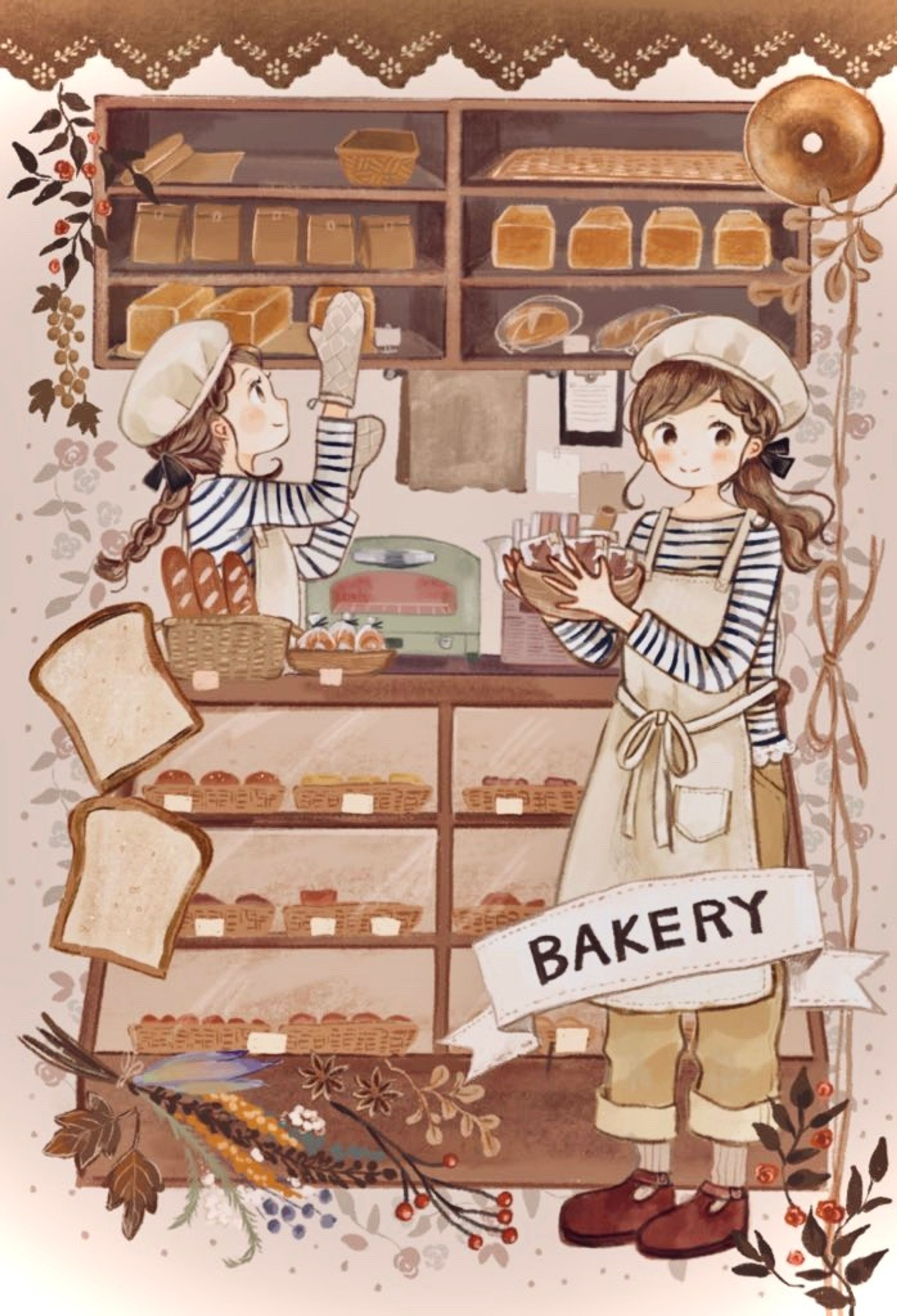 ふたごのパン屋さん-1