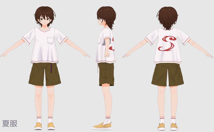 [依頼]3Dキャラクター - 3DModel by tuma_youzyo