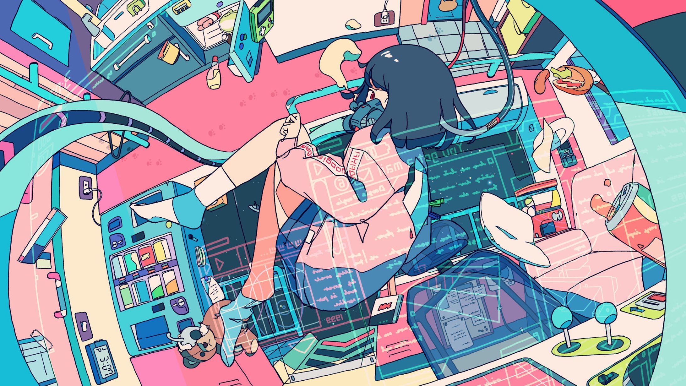 【ご依頼】楠木ともりさん「StrangeX」MVイラスト-1