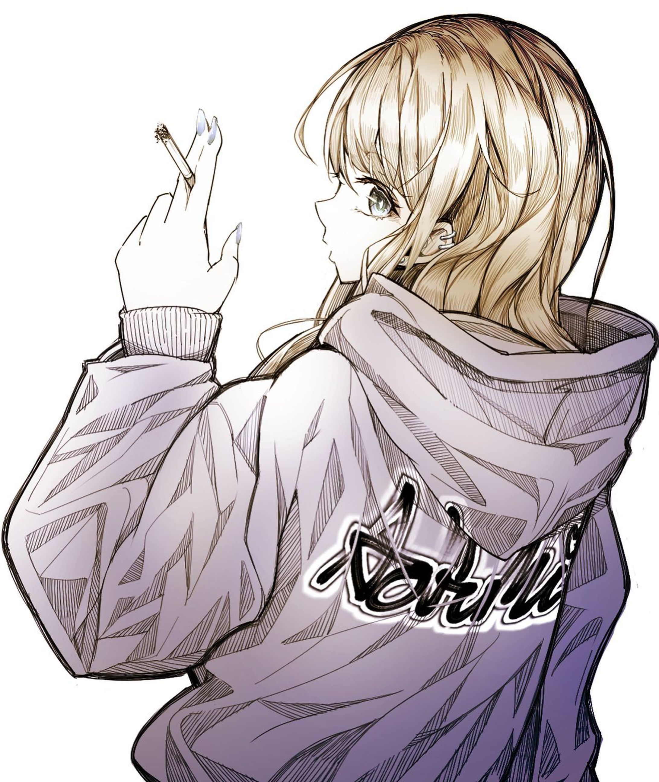 #イラスト#illustration #drawing #digitalart #characterdesign #originalcharacter #lineart-1