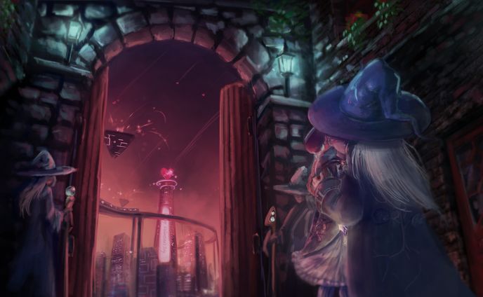 イラストレーション、習作