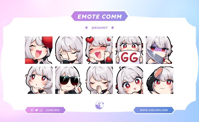 Emotes for Kazekii