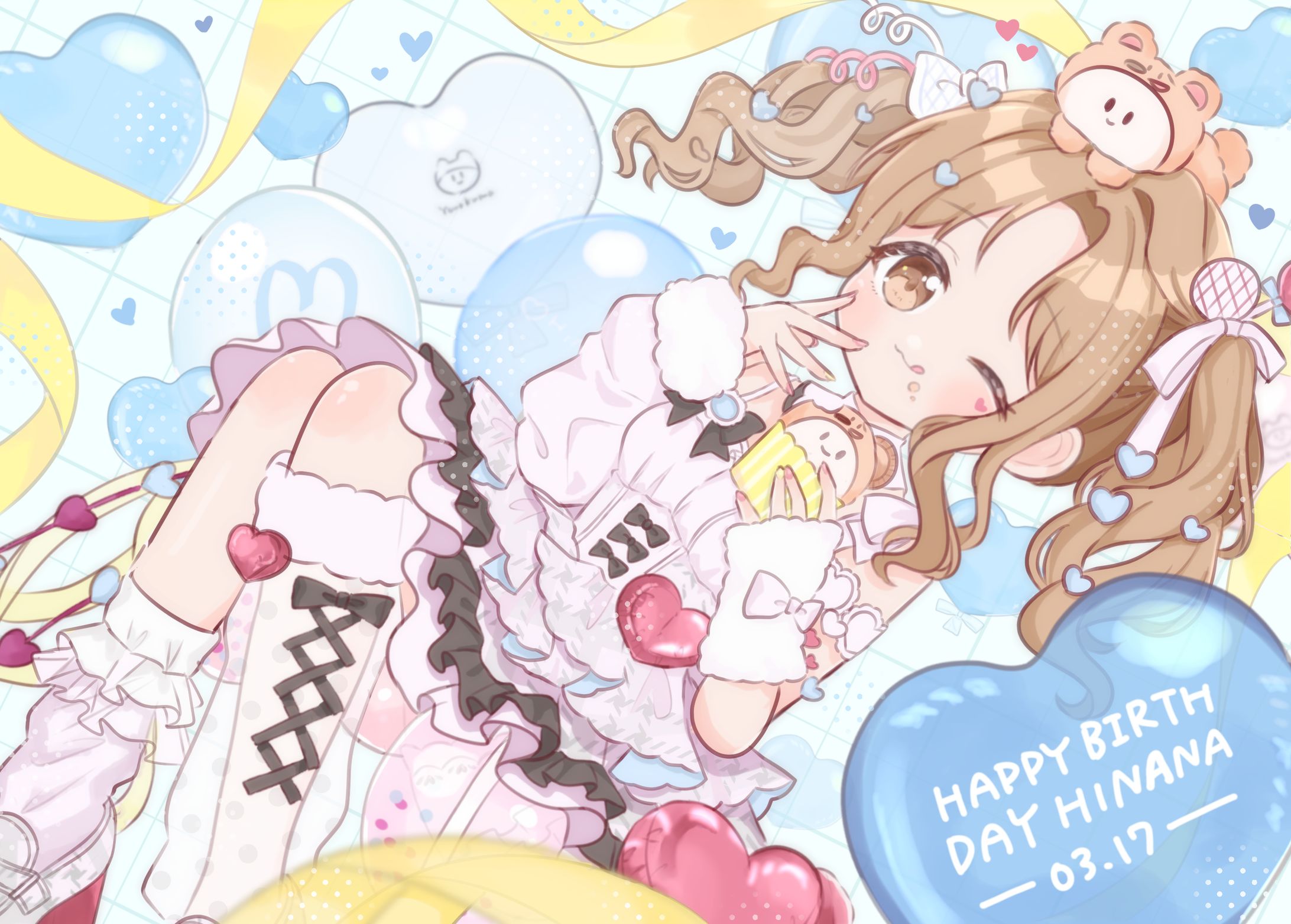 【一枚絵】お誕生日イラスト（FA）-1