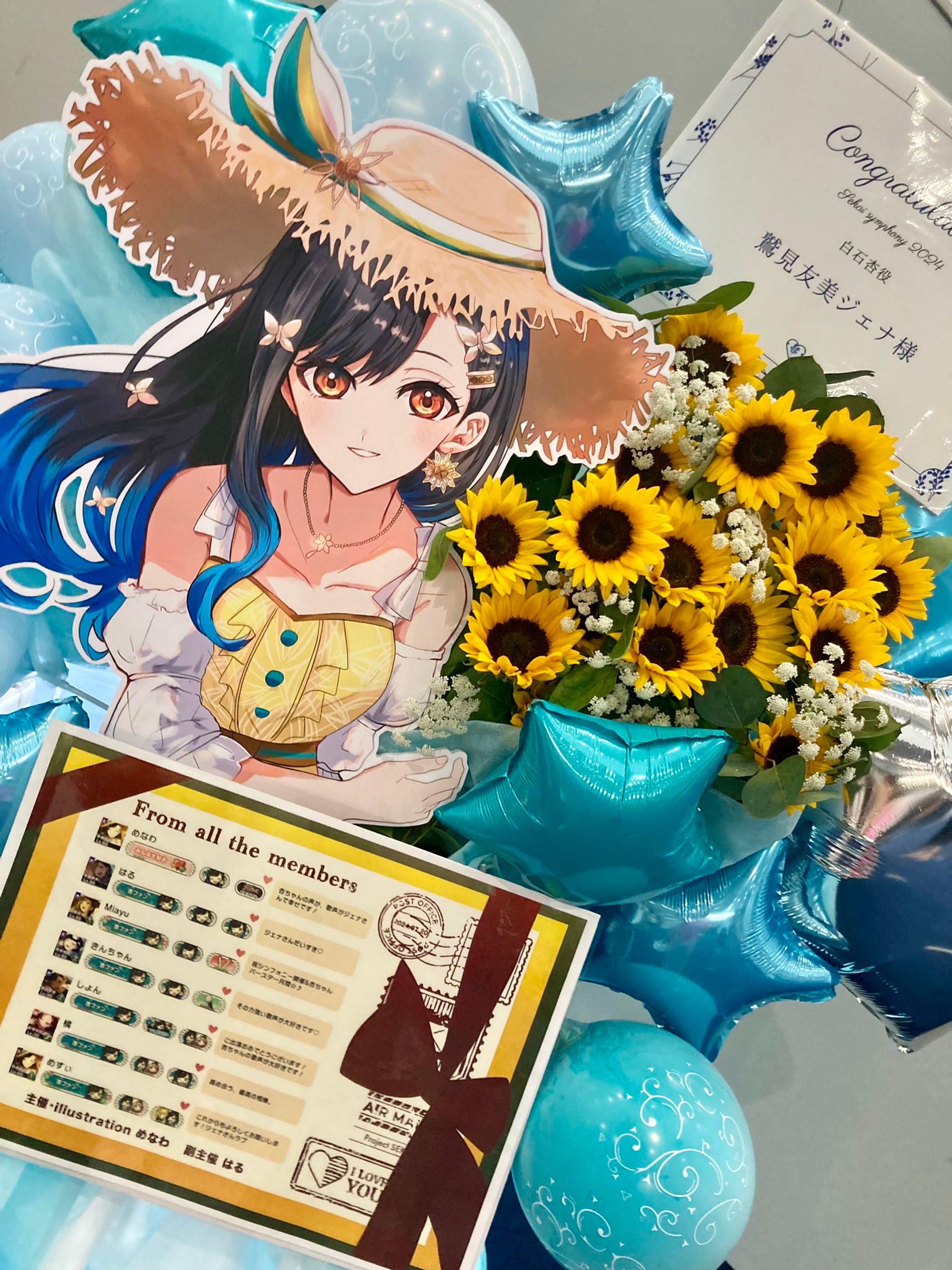 フラワースタンドデザイン イラスト-1