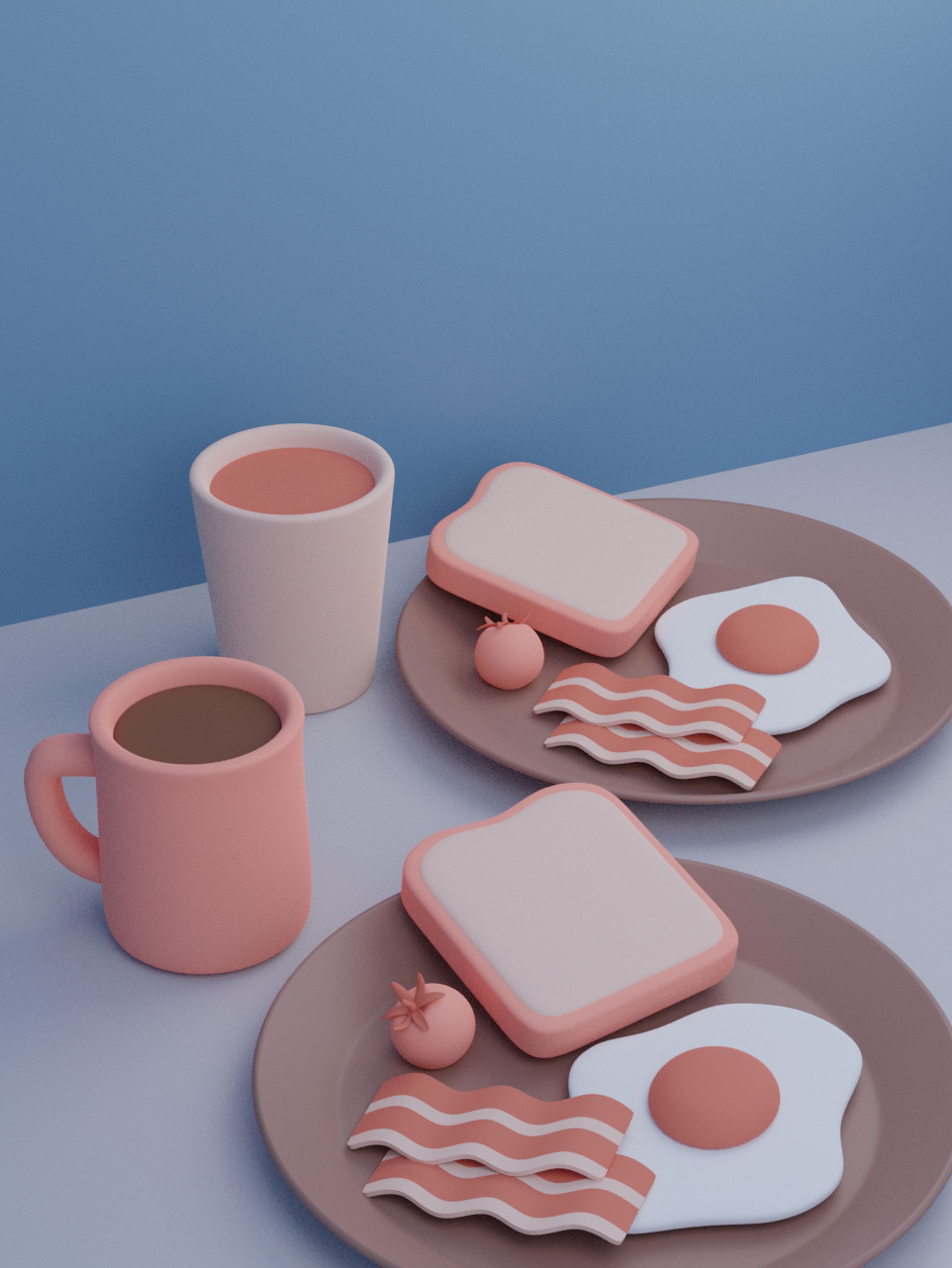 自主制作　3DCG #4-1