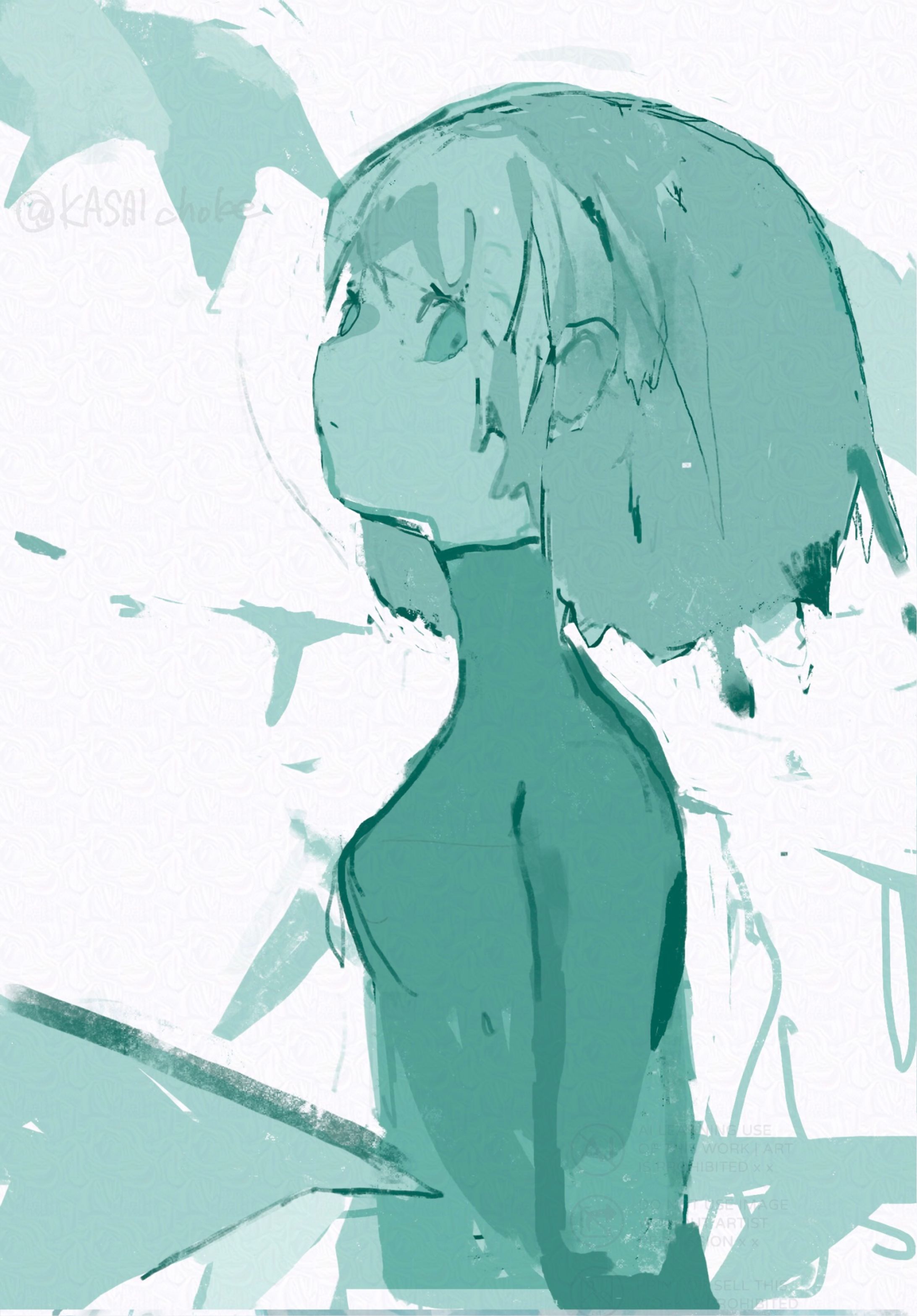 イラスト(ラフタッチ)【sample】-1