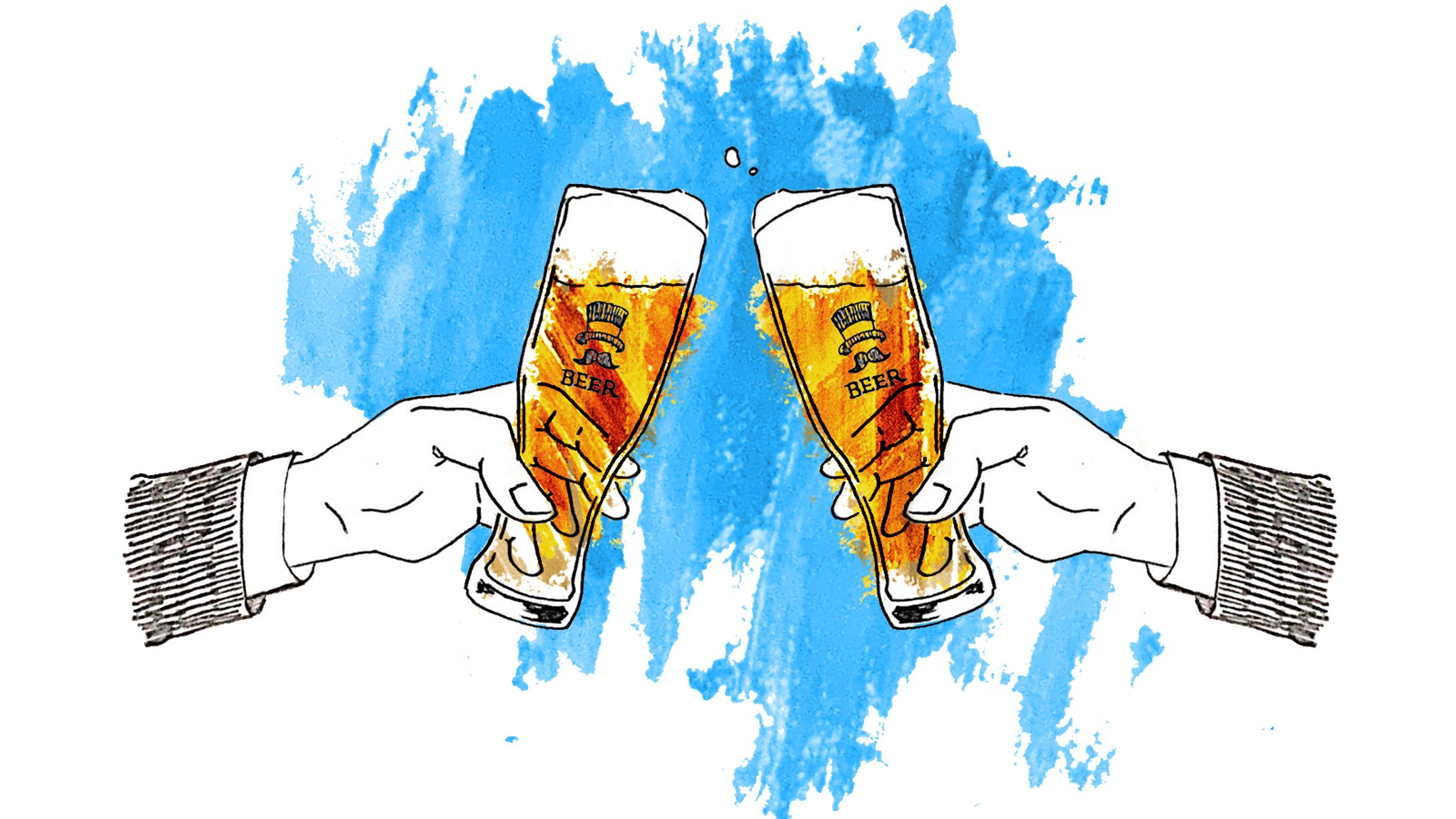 【アナログイラスト】BEER-1