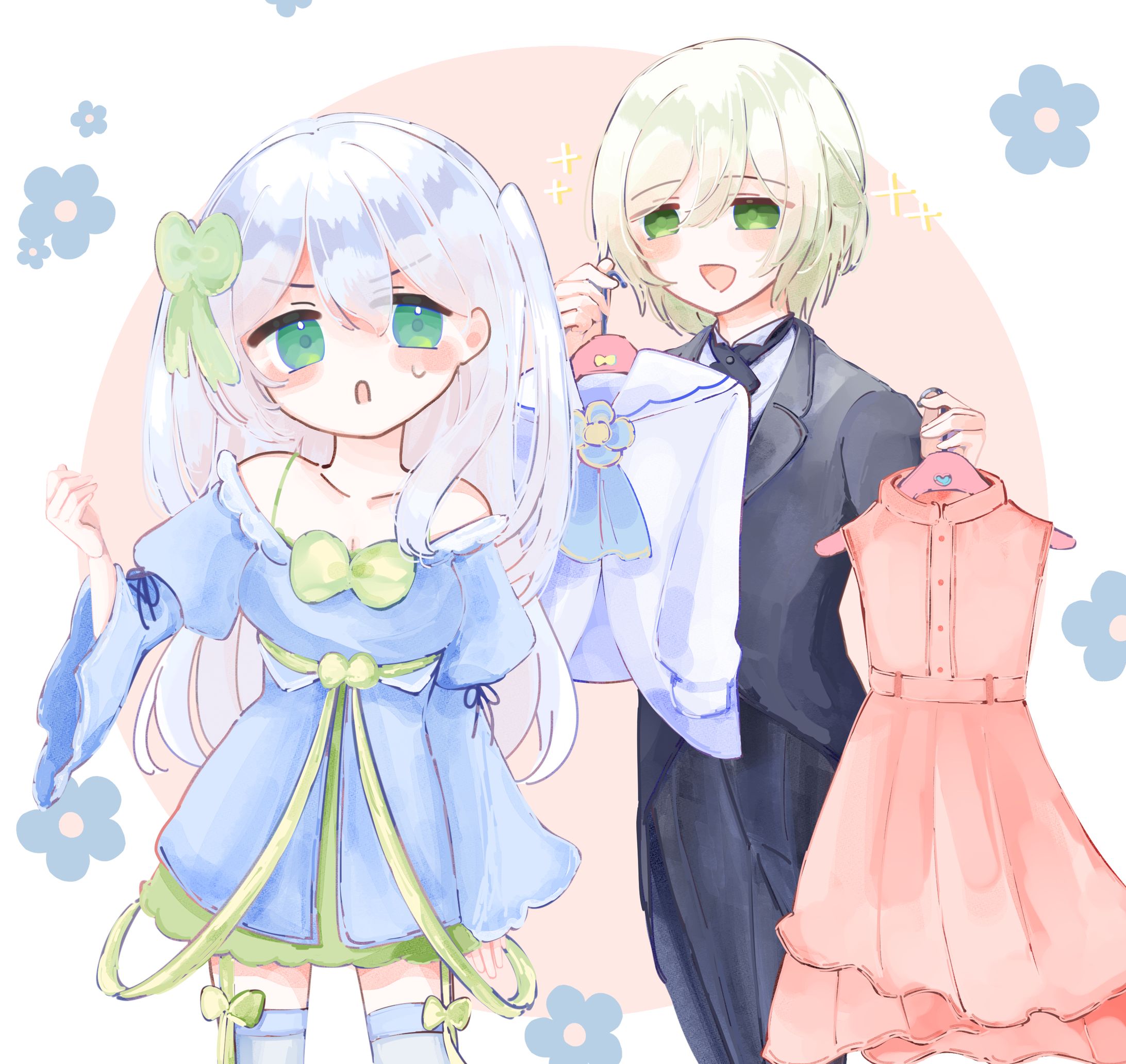 【お仕事】ケーマイコンビ様 一枚絵-1