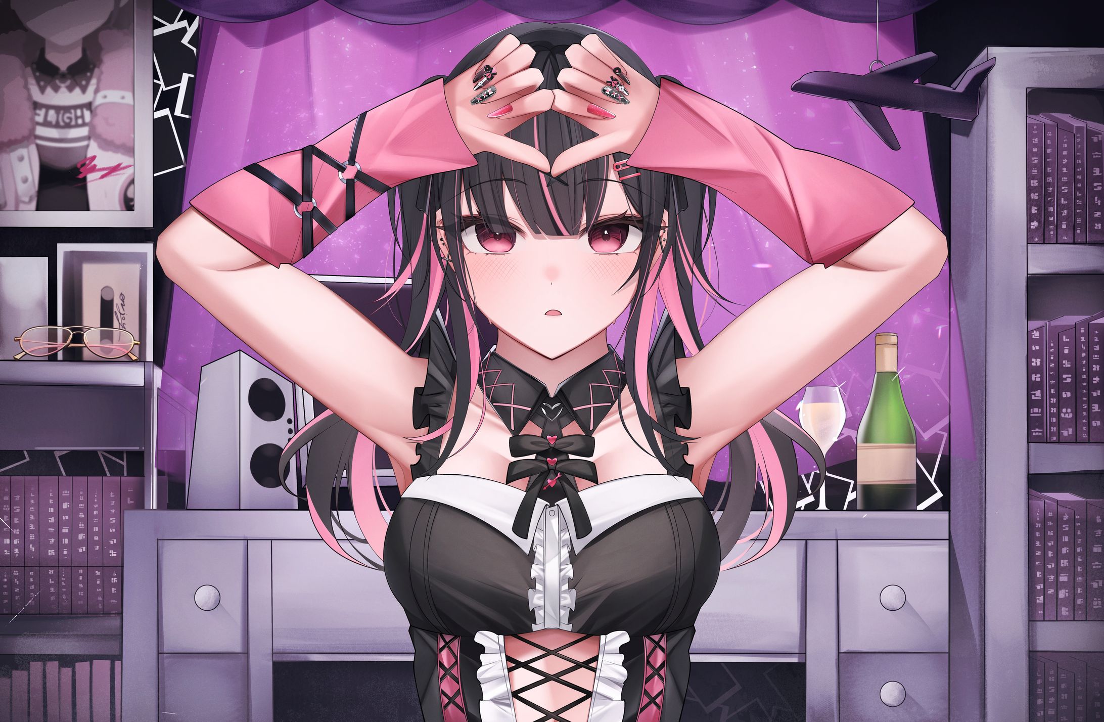 恋酔ねるも様「うぉんちゅーばっど」MVイラスト-1