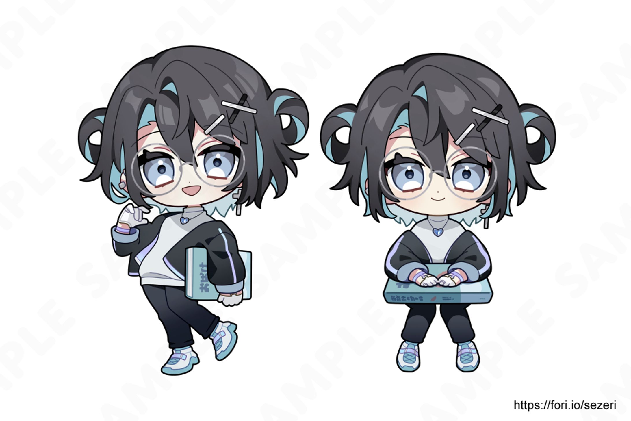 SDキャライラスト（2024年3月）-1