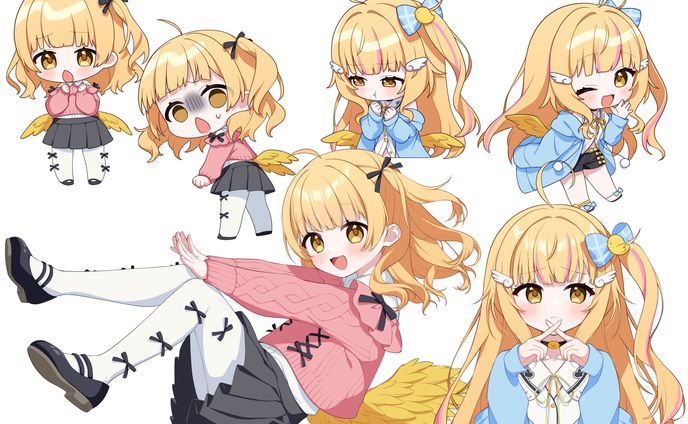 庭咲ぴよ様　歌用イラスト