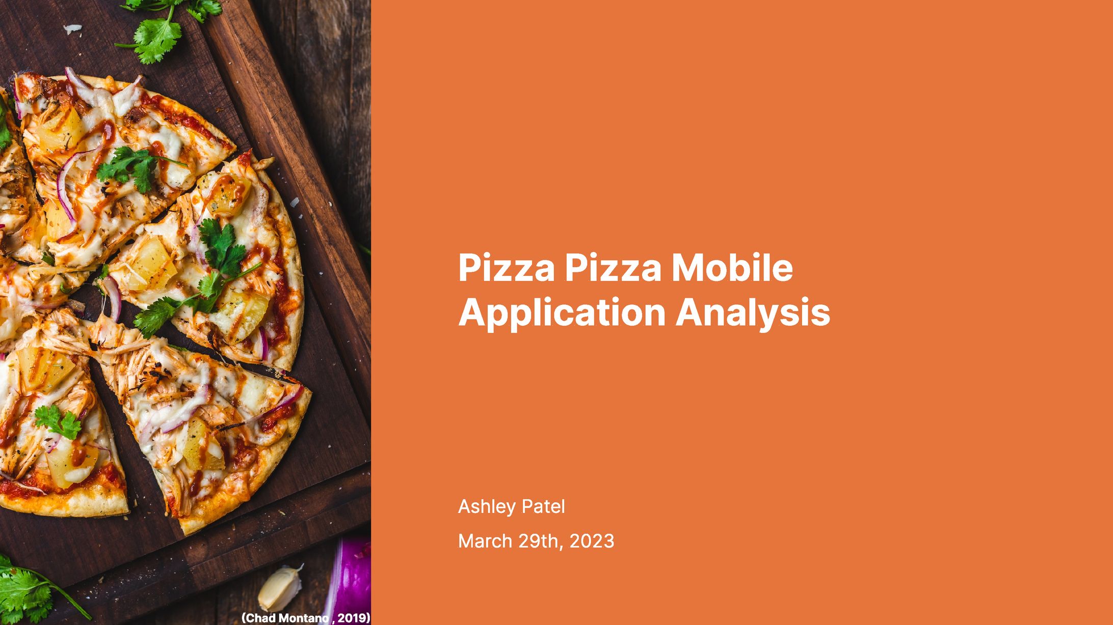 Pizza Pizza App Analysis - March 2023-1