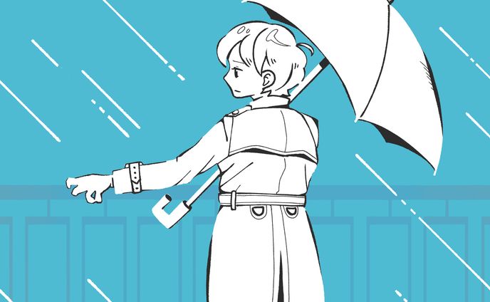 雨の日