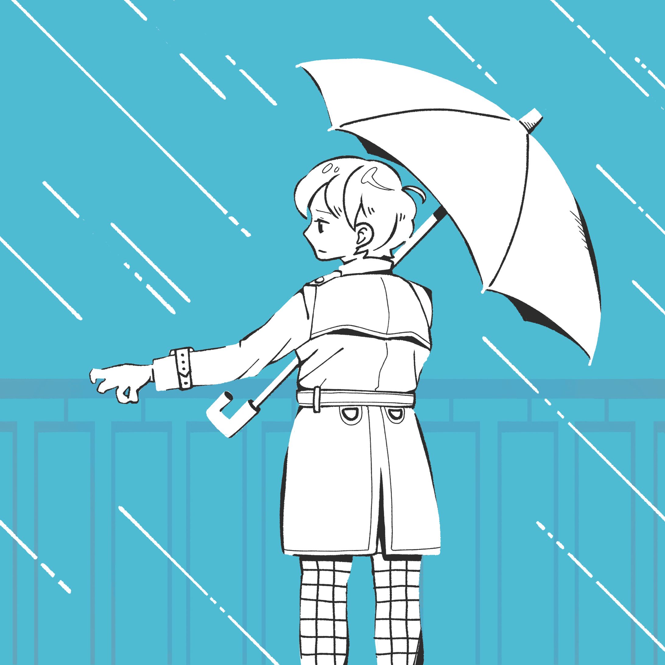 雨の日-1